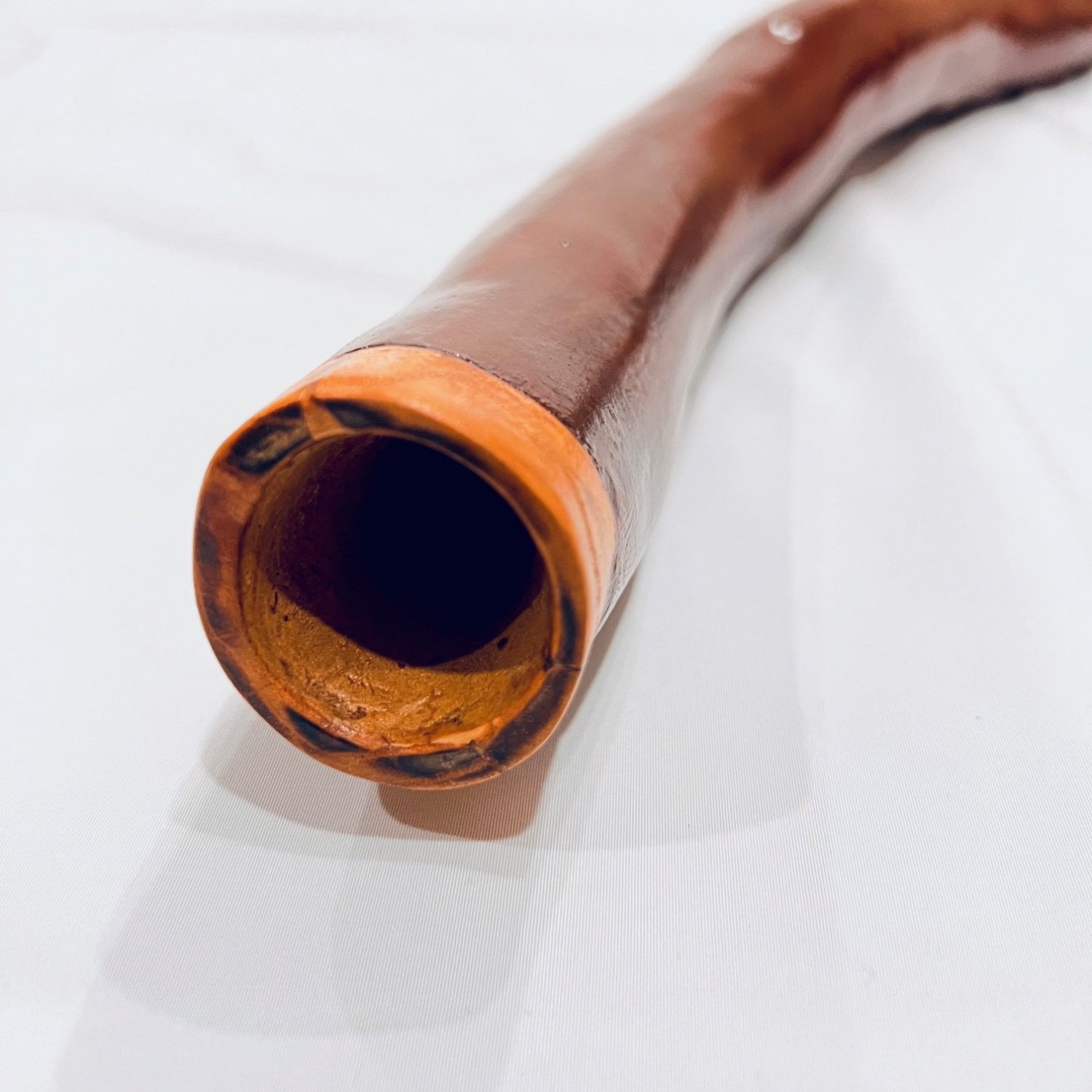 国産ディジュリドウ 音木堂製作 くすのき材 E/F# ? /Didgeridoo Made in Japan Camphorwood No. 4 -  ::民族楽器コイズミ::