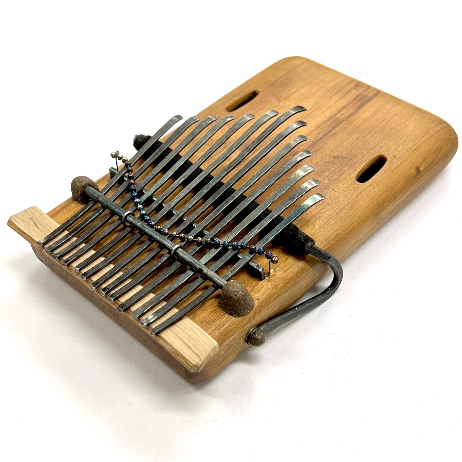 上杉裕一氏製作カリンバ　⑧　Kalimba　F Major 13note ダンパー付き - ::民族楽器コイズミ::