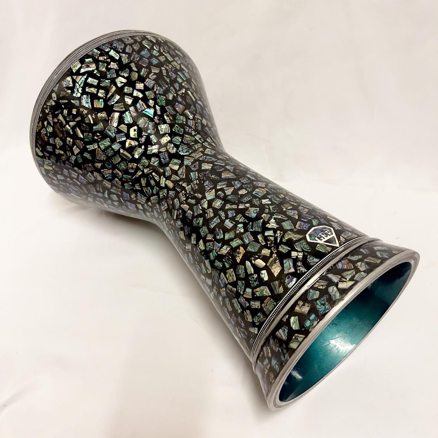 ダラブッカ 23cm 【ソンバーティ】 Gawharet-Elfan製 (ブルー