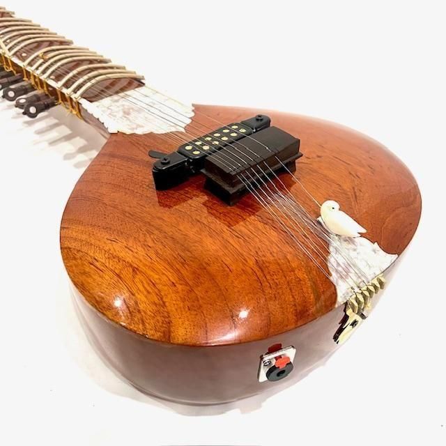 Travel Sitar トラベルシタール ピックアップ付き Shahid Ali製