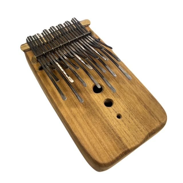 作家もの)上杉裕一氏製作カリンバ no.2 Kalimba C# 20key 桐材