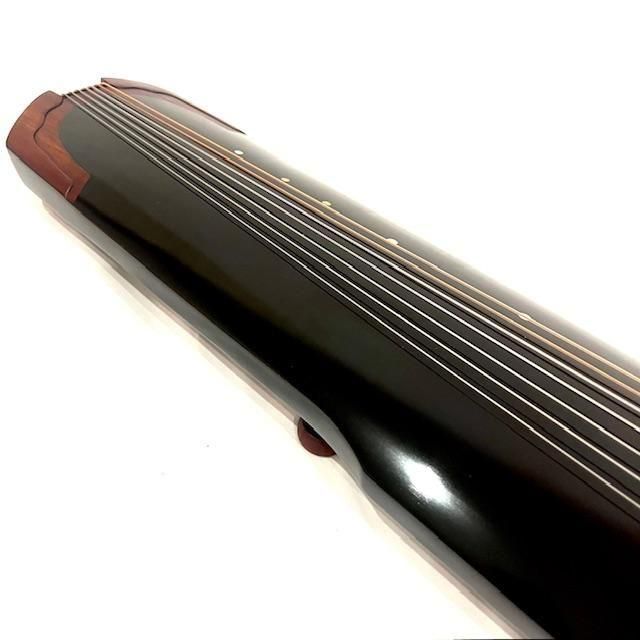 古琴 GUQIN 七弦琴 焦宏橋氏製作 杉材 セミハードケース付き