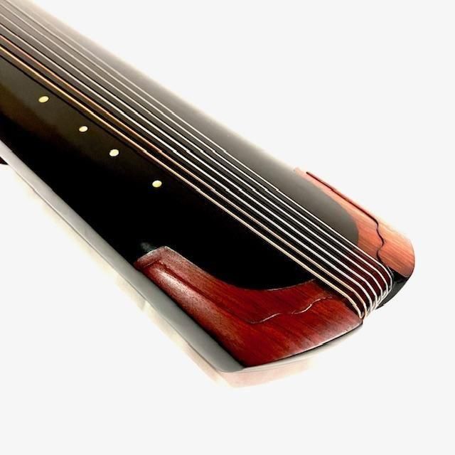 古琴 GUQIN 七弦琴 焦宏橋氏製作 杉材 セミハードケース付き