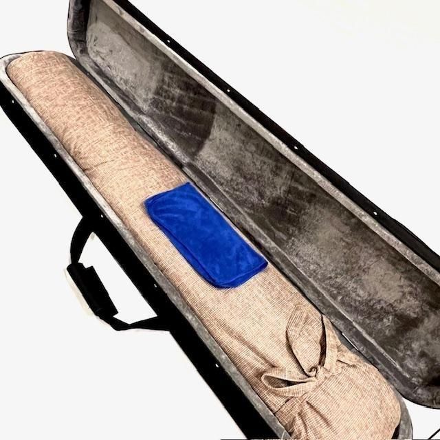 古琴 GUQIN 七弦琴 焦宏橋氏製作 老杉材 セミハードケース付き