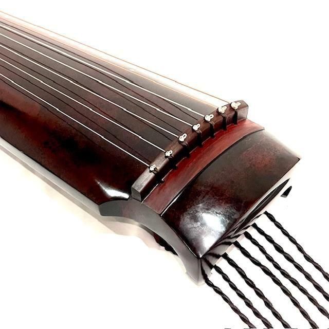 古琴 GUQIN 七弦琴 焦宏橋氏製作 老杉材 セミハードケース付き