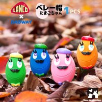 【即納】LANCO(ランコ)×DADWAY コラボ たまごちゃんシリーズ  ベレー帽たまごちゃん 単品
