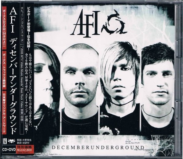 ＡＦＩ/ディセンバーアンダーグラウンド（ＣＤ＋ＤＶＤ） - オルタナ