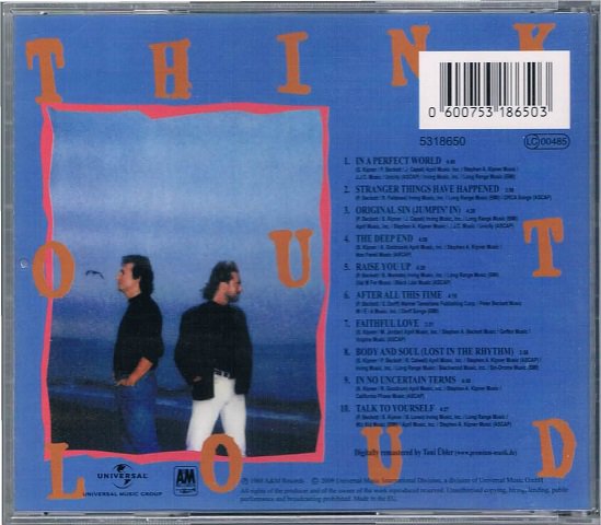 シンク・アウト・ラウド/ＴＨＩＮＫ ＯＵＴ ＬＯＵＤ（リマスター） - AOR｜メロディアス｜中古ＣＤ通販 MELODIC LEDGE RECORDS