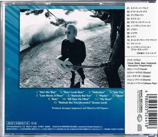 クリフ・マグネス/ラッキー・ドッグ - ポップ・ロック｜AOR｜HR