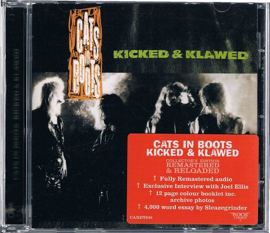 CATS IN BOOTS/KICKED u0026 KLAWED - ハードロック/ＬＡメタル/中古ＣＤ通販 MELODIC LEDGE RECORDS