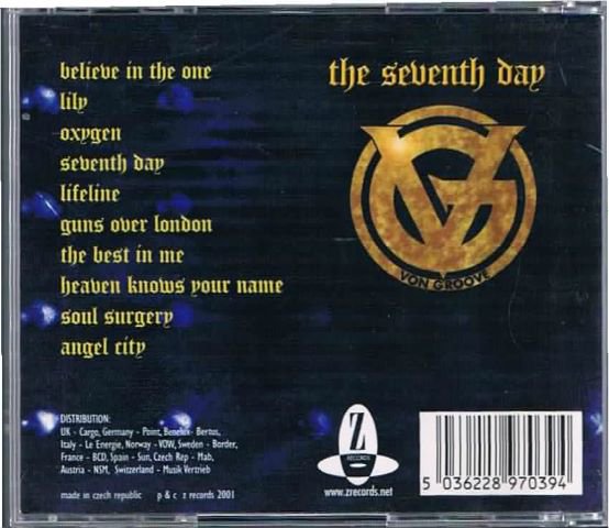 VON GROOVE/THE SEVENTH DAYE - メロディアス・ハードロック/中古ＣＤ