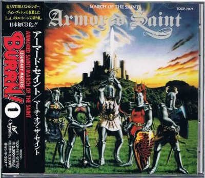 廃盤 ARMORED SAINT//march of the saint//LAメタル//国内盤