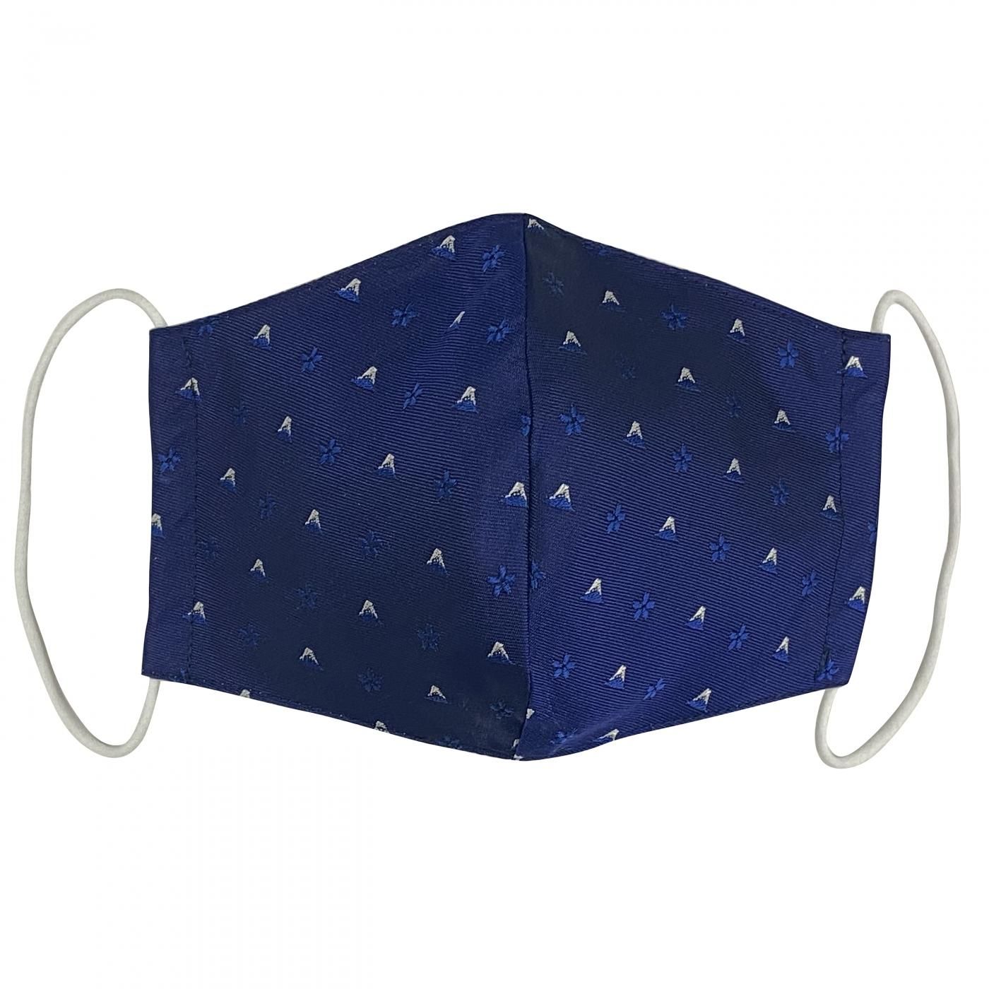 シルクマスク 絹 西陣織（裏地コットン）日本製 - 西陣織