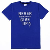 抗ウイルス 抗菌加工 Tシャツ ユニセックス「Never Give Up」 ネバー・ギブ・アップ ティーシャツ 日本製　