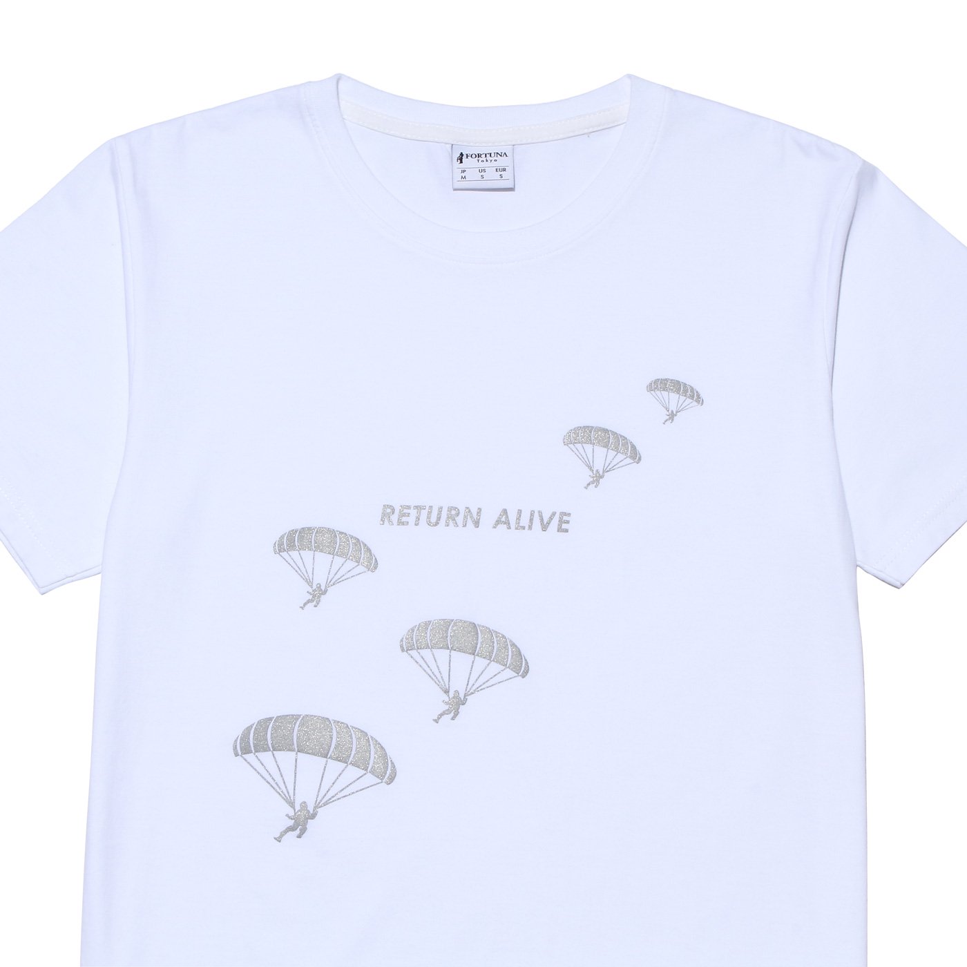 抗ウイルス 抗菌加工 Tシャツ ユニセックス「Return Alive