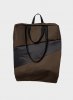 SUSAN BIJL The New Tote Bag Mud & Black L