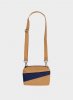 SUSAN BIJL The New Bum Bag Camel & Navy S