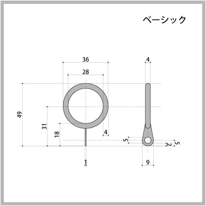 カーテンリングランナー カーテンレール 吊り金物 オリジナル家具 金物の上手工作所オンラインショップ