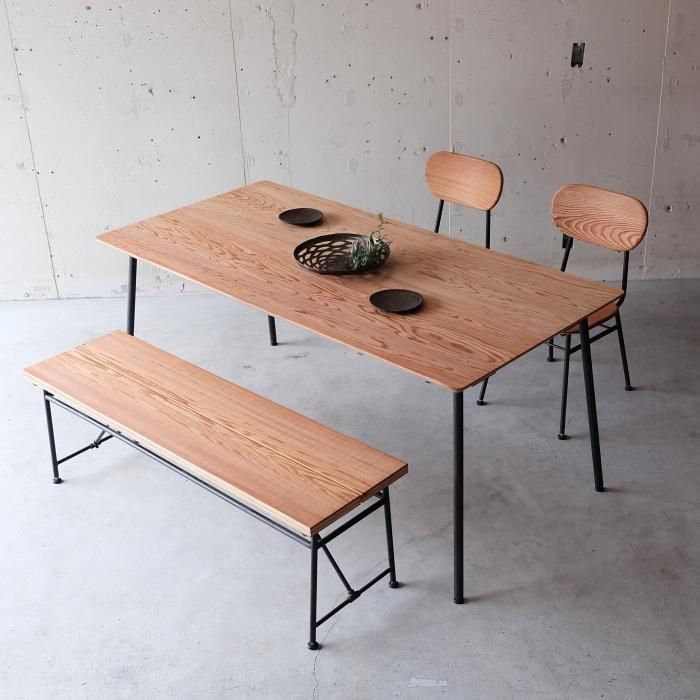 テーブルセット スギ テーブル オリジナル家具 金物の上手工作所オンラインショップ テーブルセット スギ テーブル オリジナル家具 金物の上手工作所オンラインショップ