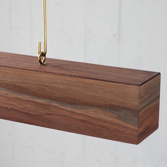 木製 ボックス型ペンダントライト（ウォールナット）｜オリジナル家具・金物の上手工作所オンラインショップの通販可能商品 SHOPS