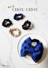 【2ヶ組¥600】ベビーシュシュ♡ペットシュシュ♡ミニシュシュ 最新作】【新色】グラスオーガンジー ミニシュシュ ベビーピンク