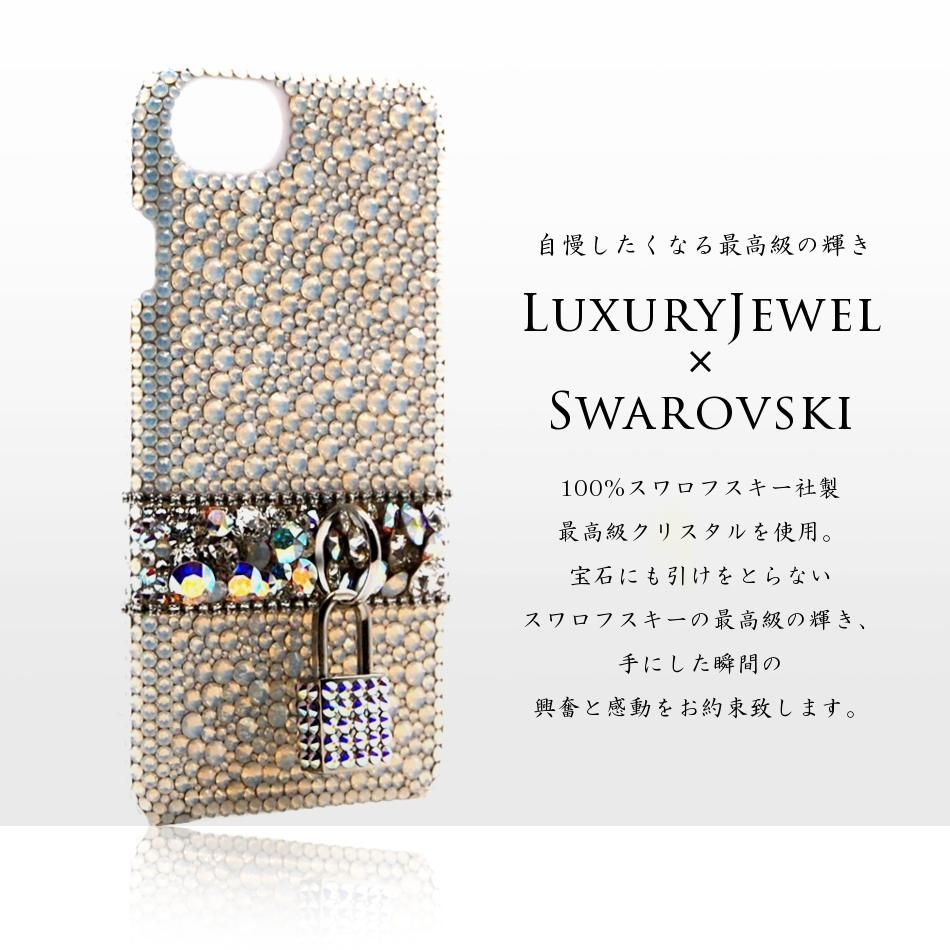 □iPhone全機種対応□iPhoneケース×スワロフスキーデコ