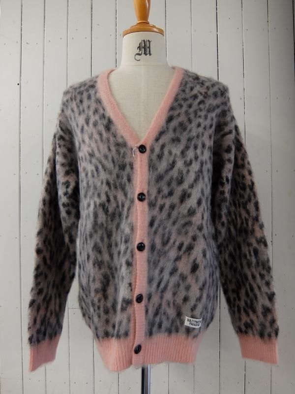 WACKOMARIA LEOPARD MOHAIR CARDIGAN (TYPE-1) - EMILIANO ONLINE SHOP ...