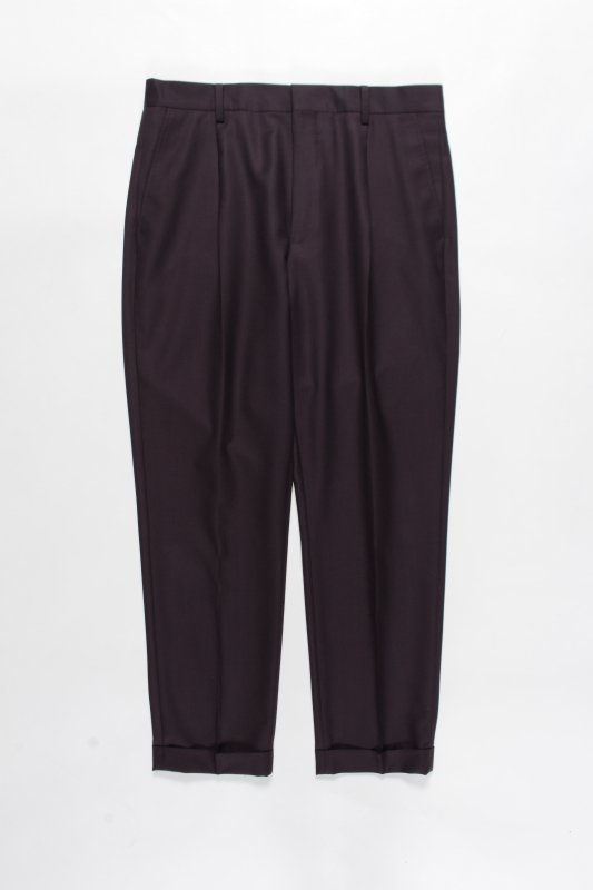 WACKO MARIA PLEATED TROUSERS ( TYPE-1 ) - EMILIANO ONLINE SHOP