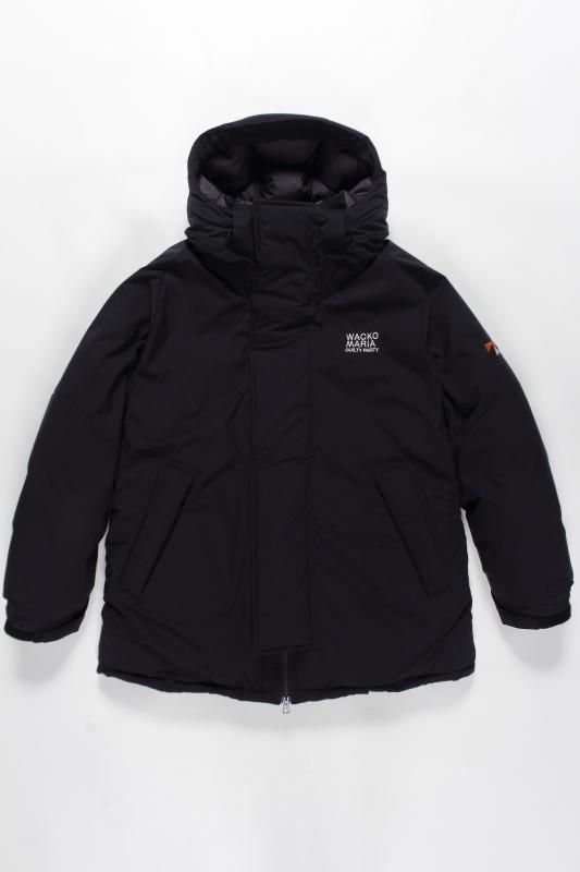 wacko maria nanga down jacket black xlダウンジャケット - ダウン