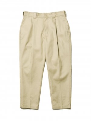 COOTIE T/C 1 TUCK TROUSERS
