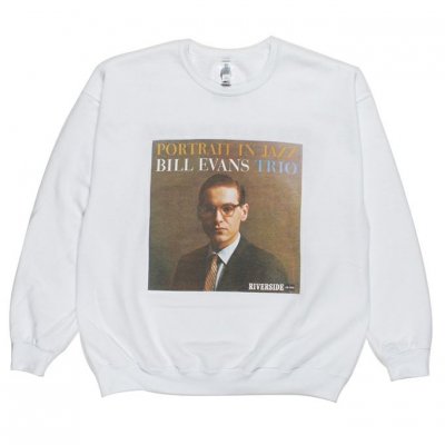 WACKO MARIA BILL EVANS / CREW NECK SWEAT SHIRT ( TYPE-1 )