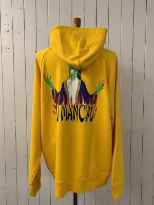 WACKO MARIA WASHED HEAVY WEIGHT PULLOVER HOODED SWEAT SHIRT ( TYPE-3 )