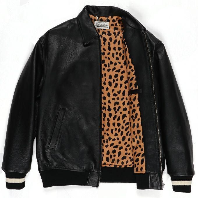 WACKO MARIA LEATHER VARSITY JACKET ( TYPE-2 ) - EMILIANO ONLINE ...