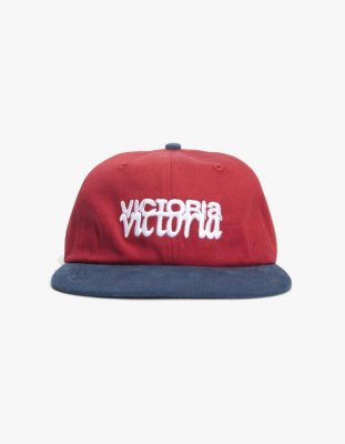 VICTORIA DOUBLE LOGO CAP