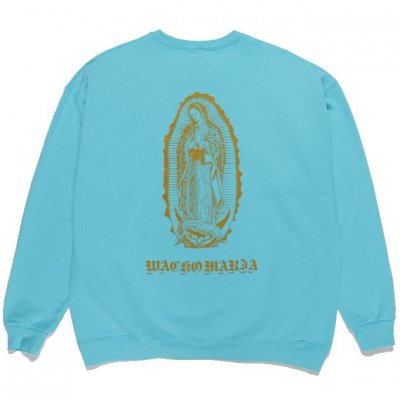 WACKO MARIA CREW NECK SWEAT SHIRT ( TYPE-1 )