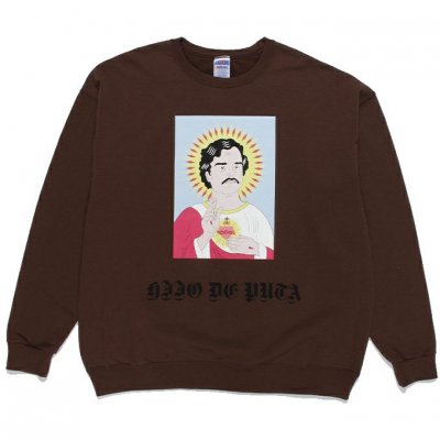 WACKO MARIA CREW NECK SWEAT SHIRT ( TYPE-2 )