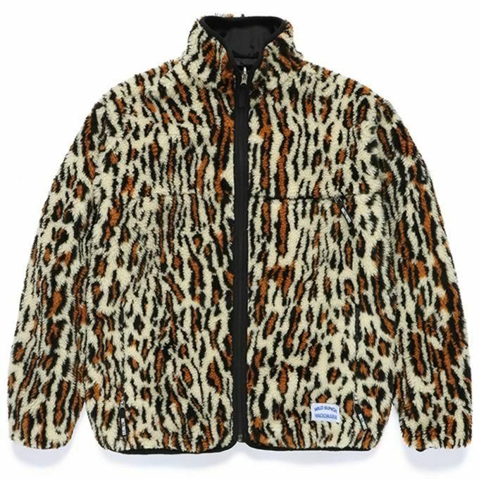 WACKO MARIA WILD BUNCH / REVERSIBLE BOA FLEECE JACKET - EMILIANO 