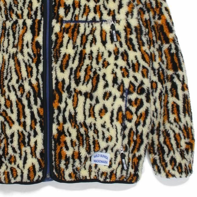 WACKO MARIA WILD BUNCH / REVERSIBLE BOA FLEECE JACKET - EMILIANO