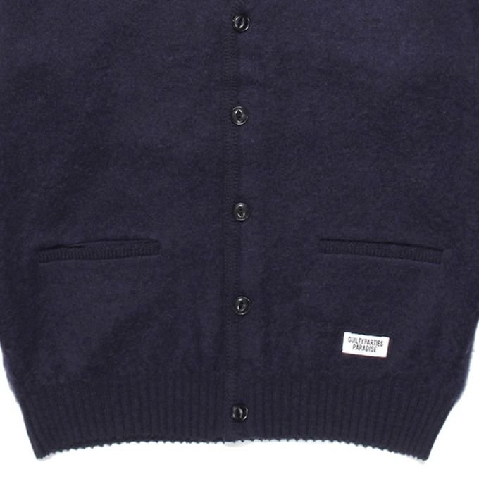 WACKO MARIA MOHAIR CARDIGAN ( TYPE-1 ) - EMILIANO ONLINE SHOP