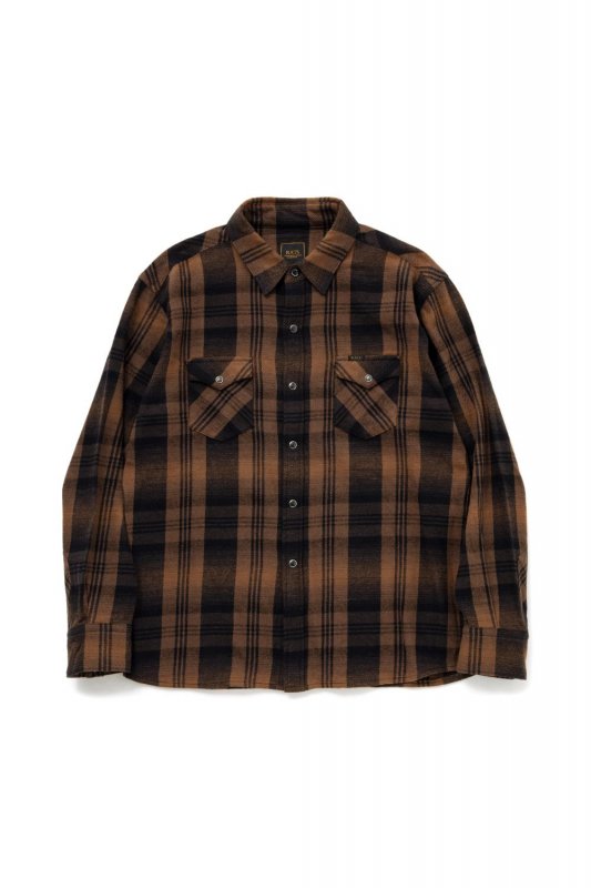 RATS COTTON OMBRE CHECK SHIRT - EMILIANO ONLINE SHOP｜RADIALL ...