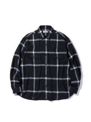 RADIALL CAMINO-B.D. COLLARED SHIRT L/S