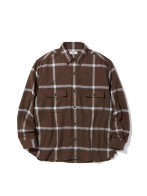 RADIALL CAMINO-B.D. COLLARED SHIRT L/S