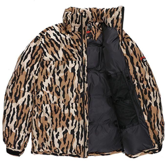 WACKO MARIA NANGA / LEOPARD DOWN JACKET ( TYPE-2