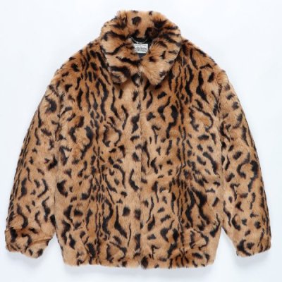 WACKO MARIA LEOPARD FUR COACH JACKET(TYPE-1)