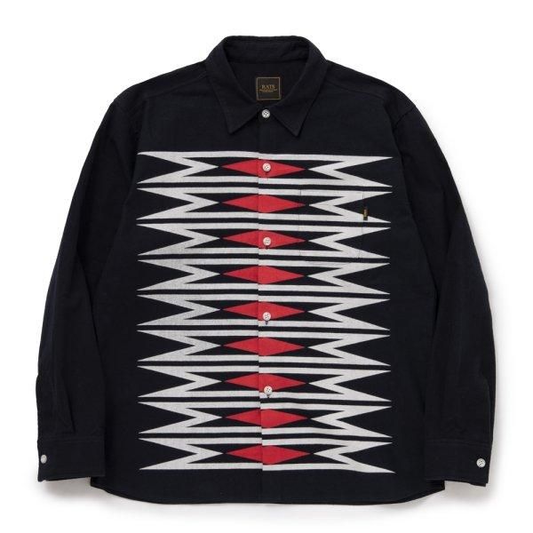RATS NATIVE PRINT FLANNEL SHIRT - EMILIANO ONLINE SHOP｜RADIALL