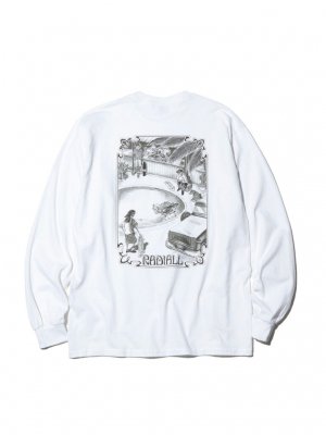 RADIALL CHEVY BOWL - CREW NECK T-SHIRT L/S
