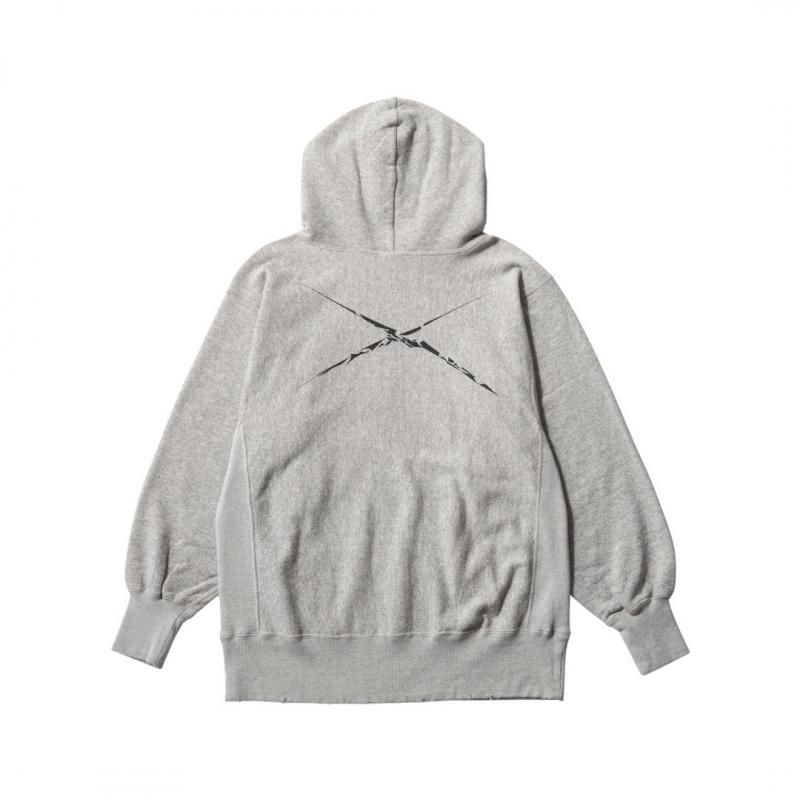 Nexusvii MICKEY DAMAGED HOODIE