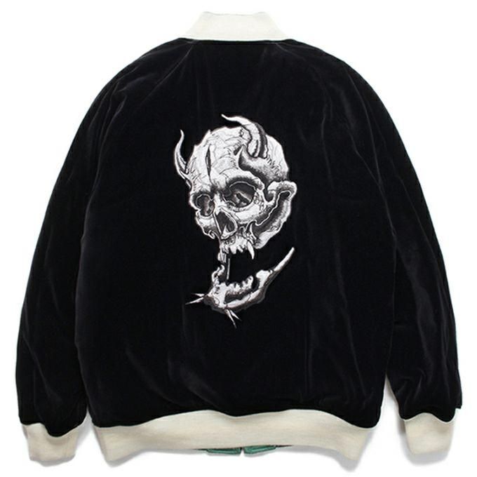 誠実】 WACKO MARIA × 56 TATTOO SKA JACKET スカジャン - www