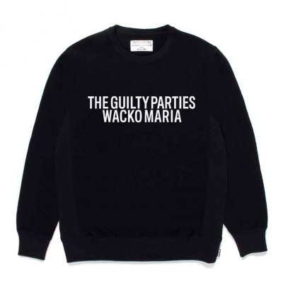 WACKO MARIA HEAVY WEIGHT CREW NECK SWEAT SHIRT