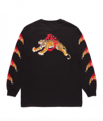 WACKO MARIA TIM LEHI / CREW NECK LONG SLEEVE T-SHIRT